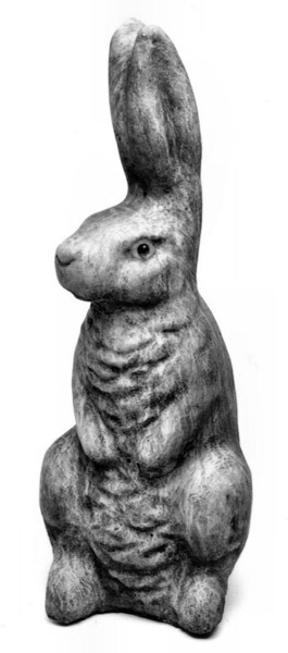 Hare Rabbit Sculpture Classical Statue